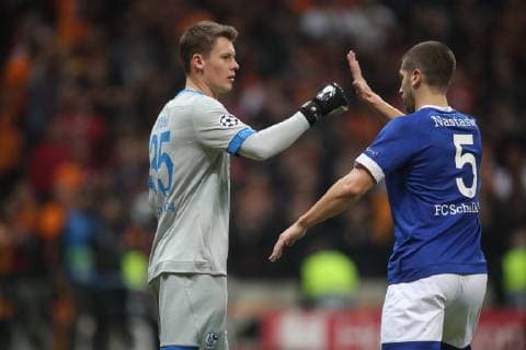 24 10 2018 Football Season 2018 2019 Champions League 3 Gameday Galatasaray Istanbul FC Schalke 04 v 1 Alexander NÜBEL FC Schalke 04 Matija NASTASIC FC Schalke 04 Istanbul Turk Telekom Stadyumu Turkey