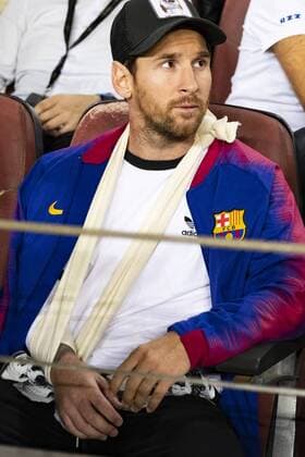 24 10 2018 xslx Football Champions League FC Barcelona Inter Milan emspor v Lionel Messi FC Barcelona would be seen pre-match start DFL DFB REGULATIONS PROHIBIT ANY USE OF PHOTOGRAPH as IMAGE SEQUENCES and or QUASI VIDEO Barcelona