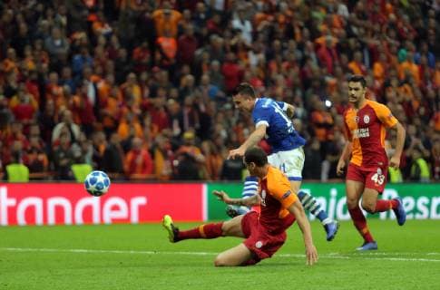 Schalke s Yevhen Konoplyanka during Galatasaray - Schalke UEFA Champions League game at Turk Telekom Arena, 25th Oct. 2018  Copyright: TolgaxAdanali 16155257