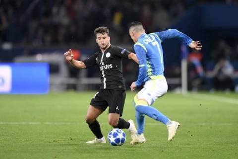 14 JUAN BERNAT (PSG) FOOTBALL : Paris SG vs Naples - Ligue des Champions - 24 10 2018 AnthonyBIBARD FEP Panoramic 