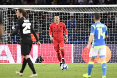 16 ALPHONSE AREOLA (PSG) FOOTBALL : Paris SG vs Naples - Ligue des Champions - 24 10 2018 AnthonyBIBARD FEP Panoramic 