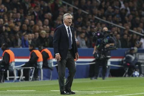 Carlo Ancelotti ( entraineur SSC Napoli ) FOOTBALL : PSG Vs Naples - Ligue des Champions - 24 10 2018 MichaelBaucher Panoramic 