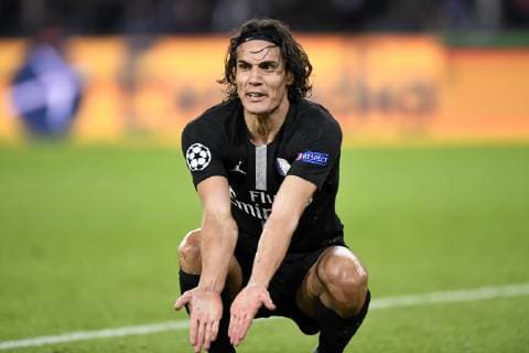 09 EDINSON CAVANI (PSG) - DECEPTION - COLERE FOOTBALL : Paris SG vs Naples - Ligue des Champions - 24 10 2018 AnthonyBIBARD FEP Panoramic 