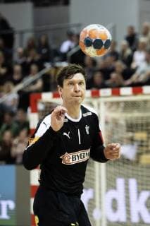 Danmarks maalmand Niklas Landin Jacobsen (1) under herrehaandboldkampen mellem Danmark og Ukraine, EHF EURO 2020 kvalifikation i Ceres Park & Arena i Aarhus, onsdag den 24. oktober 2018.. , Aarhus Denmark  Copyright: BoxAmstrup BoxAmstrupx COP101 spdk20181024-224400-L