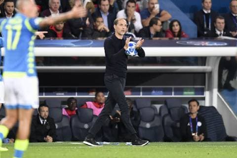 THOMAS TUCHEL (ENTRAINEUR PSG) FOOTBALL : Paris SG vs Naples - Ligue des Champions - 24 10 2018 AnthonyBIBARD FEP Panoramic 