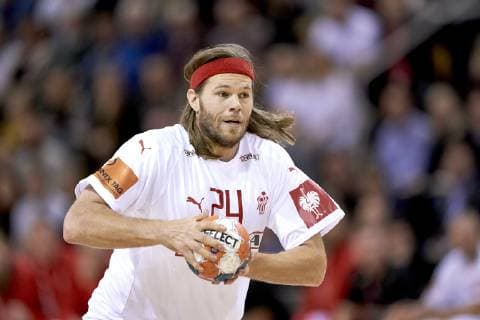 Mikkel Hansen Denmark Denmark vs. Ukraine handball Mens EHF Euro 2020 Qualifiers group 8. October 24, 2018. Ceres Arena, Aarhus, Denmark Denmark 