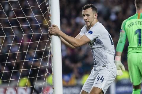 October 24, 2018 - Barcelona, Catalonia, Spain - 44 Persic from Croatia of FC Internazionale Milano during the UEFA Champions League match between FC Barcelona Barca v FC Internazionale Milano at Camp Nou Stadium, in Barcelona on 24 of October, 2018. FC Barcelona v FC Internazionale - UEFA Champions League Group B  - ZUMAn230 20181024_zaa_n230_375 Copyright: xXavierxBonillax