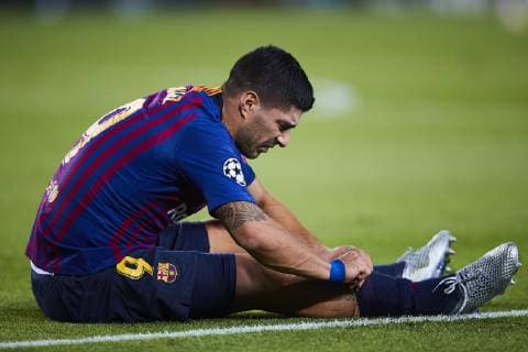24 10 2018 xslx Football Champions League FC Barcelona Inter Milan emspor v Luis Suarez FC Barcelona DFL DFB REGULATIONS PROHIBIT ANY USE OF PHOTOGRAPH as IMAGE SEQUENCES and or QUASI VIDEO Barcelona