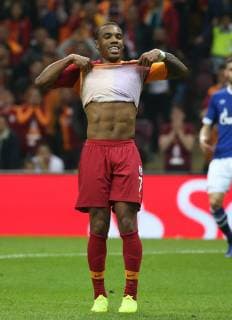 Garry Rodrigues of Galatasaray during the UEFA Champions League Group D match between Galatasaray and FC Schalke 04 at Turk Telekom Stadium in Istanbul , Turkey on October 24 , 2018. 