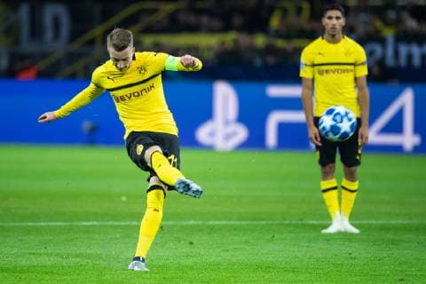 24 10 2018 xkvx Football UEFA Champions League Borussia Dortmund Atlético Madrid emporio Marco Reus BVB Borussia Dortmund DFL DFB REGULATIONS PROPHIBIT ANY USE OF PHOTOGRAPH as IMAGE SEQUENCES and or QUASI VIDEO Dortmund