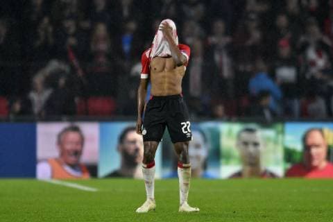 24-10-2018 VOETBAL: CHAMPIONS LEAGUE: PSV- TOTTENHAM HOTSPUR: EINDHOVEN Denzel Dumfries Foto: Sander Chamid xVIxVIxImagesx xSoenarxChamidxsportfotografiexIVx 12553575
