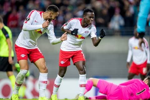 Joust between RB Leipzig and Celtic Glasgow in the Red Bull Arena on 25 October 2018 in the match Leipzig Saxony Germany FB EL RB Leipzig Celtic Glasgow Leipzig Copyright: xEIBNER HartmutxBoesenerx EP_HBR