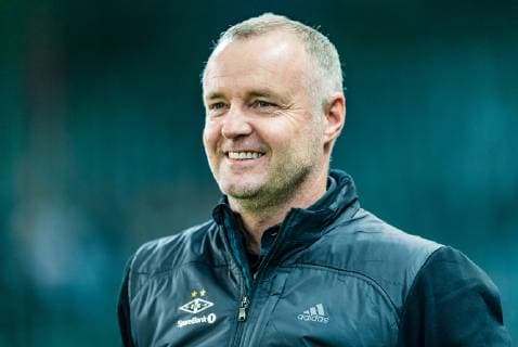 25 10 2018 Red Bull Arena Salzburg UEFA Champions League Salzburg vs Rosenborg BK Group B on picture Coach Marinus Johannes Coolen Rosenborg BK during the European League Group B match between FC Salzburg and Rosenborg BK at the Red Bull Arena in Salzburg Austria on 2018 10 25 Salzburg  EX_ADE