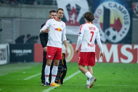 25 10 2018 xkvx Football UEFA Europa League RB Leipzig Celtic Glasgow emporer Marcel Sabitzer RB Leipzig is looking for a disappointed disappointed match dissapointed DFL DFB REGULATIONS PROPHIBIT ANY USE OF PHOTOGRAPH as IMAGE SEQUENCES and or QUASI VIDEO Leipzig