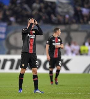 25 10 2018 Football UEFA Europa League 2018 2019 Group Stage 3 Gameday FC Zurich Bayer Leverkusen in Letzigrund Stadium Zurich Kai Havertz Leverkusen are frustrated DFL and DFB regulations prohibit any use of images as image sequences or quasi video