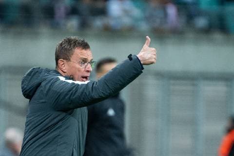25 10 2018 xkvx Football UEFA Europa League RB Leipzig Celtic Glasgow emspor v l Coach Sporting Director Ralf Rangnick RB Leipzig gestures with the gestures gestures gestures gestures DFL DFB REGULATIONS PROHIBIT ANY USE OF PHOTOGRAPH as IMAGE SEQUENCES and or QUASI VIDEO Leipzig