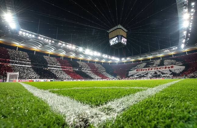 25 10 2018 xfux Football UEFA Europa League Eintracht Frankfurt Apollon Limassol FC emspor v l Choreo Choreography of the fans Eintracht Frankfurt Mood Scarves Frankfurt am Main