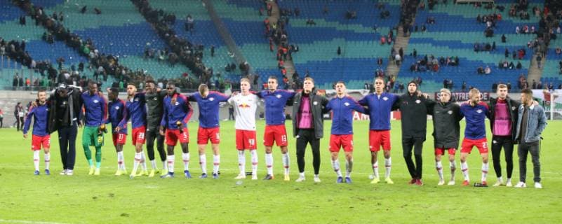 RB Leipzig Celtic Glasgow Soccer Euro League Leipzig 25 10 2018 Red Bull Arena Soccer UEFA Europa League Group B Gameday 3 RB Leipzig GER vs Celtic FC Glasgow FC SCO 2 0 2 0 Riethammer RB Leipzig UEFA æregulations prohibit any use of images as image sequences and or quasi video