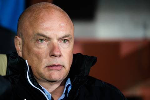 181025 Head coach Uwe Rösler or Malmö FF before the Europa League group stage match between Sarpsborg 08 and Malmö FF on October 25, 2018 in Sarpsborg Photo Petter Arvidson BILDBYR N Code PA 92137  Copyright: PETTERxARVIDSON BB181025PA047
