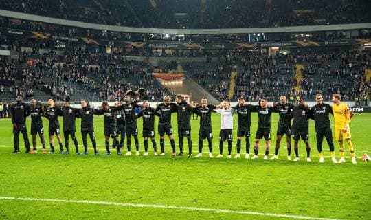 25 10 2018 xfux Soccer UEFA Europa League Eintracht Frankfurt Apollon Limassol FC emspor v l Eintracht Frankfurt rejoicing rejoicing after Frankfurt am Main