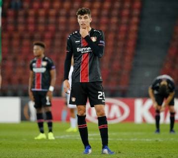 25 10 2018 Letzigrund Stadium Zurich SWITZERLAND Season 2018 2019 Men Soccer UEFA Europa League FC Zurich Bayer 04 Leverkusen Kai Havertz Leverkusen