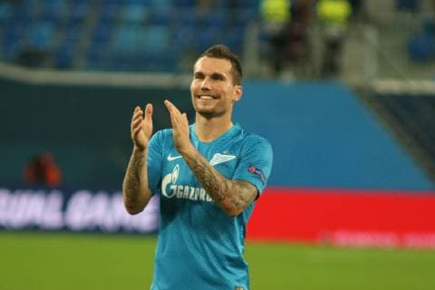 Russian Federation. St. Petersburg. Arena St. Petersburg . UEFA Europa League. Football. Group stage. Match group C . FC Zenit - FC Bordeaux. Player football club Zenit Anton Zabolotny MaksimxKonstantinov 