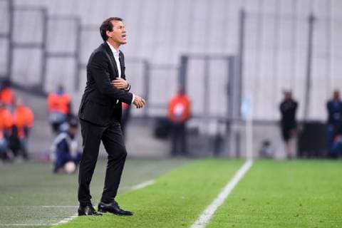 RUDI GARCIA (ENTRAINEUR MARSEILLE) FOOTBALL : Marseille vs Lazio Rome - Ligue Europa - 25 10 2018 FEP Panoramic 