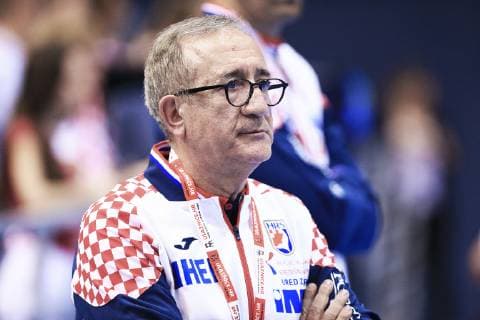 Handball EURO Qualification EM Europameisterschaft Croatia - Switzerland 25.10.2018.,Osijek, Croatia - Handball EURO Qualification, Croatia - Switzerland. Lino Cervar.  DavorxJavorovic PIXSELL