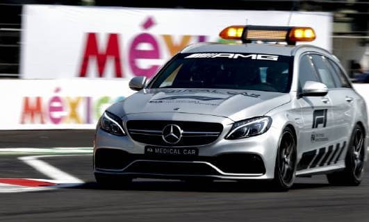 Motorsports: FIA Formula One World Championship WM Weltmeisterschaft 2018, Grand Prix of Mexico, F1 Medical Car Mexico-City Mexico