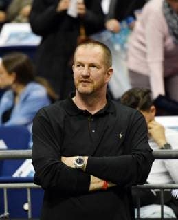 National coach Henrik Rödl ALBA Berlin MHP Giant Ludwigsburg Basketball easy Credit BBL Men men Season 2018 2019 Berlin 12 10 2018 Mercedes Benz Are26