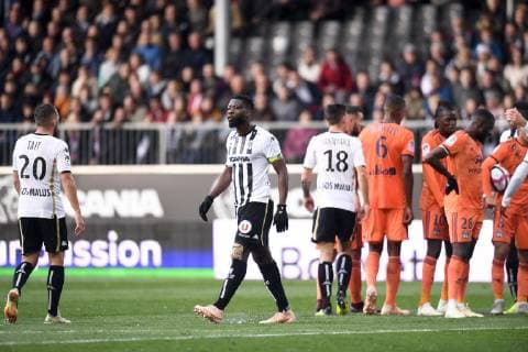 08 ISMAEL TRAORE (SCO) - EXPULSION - DECEPTION FOOTBALL : Angers vs Lyon - Ligue 1 Conforama - 27 10 2018 AnthonyBIBARD FEP Panoramic 