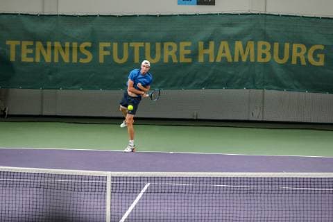 Louis Wessels GER 2 Final and runner-up Tennis Future Hamburg 2018 Hamburg 27 10 2018