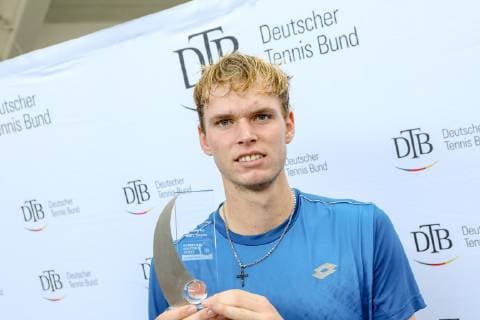 Award Ceremony Louis Wessels GER 2 2 Place Tennis Future Hamburg 2018 Hamburg 27 10 2018