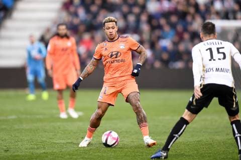 11 MEMPHIS DEPAY (OL) FOOTBALL : Angers vs Lyon - Ligue 1 Conforama - 27 10 2018 AnthonyBIBARD FEP Panoramic 