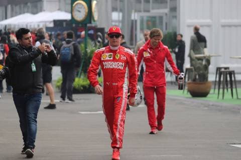 Photo4 LaPresse 27 10 2018 Mexico City,Mexico Grand Prix Formula One Mexico 2018 In the pic: Kimi Raikkonen (FIN) Scuderia Ferrari SF71H  Copyright: xPhoto4 LaPressex