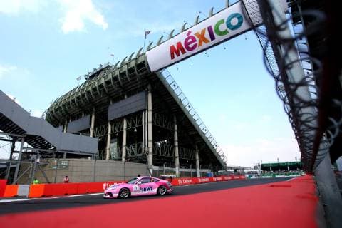 Motorsports: Porsche Mobil 1 Supercup, Mexico 2018, 1 Michael Ammermüller (D, BWT Lechner Racing) Mexico-City Mexico