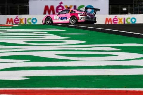 Motorsports: Porsche Mobil 1 Supercup, Mexico 2018, 1 Michael Ammermüller (D, BWT Lechner Racing) Mexico-City Mexico