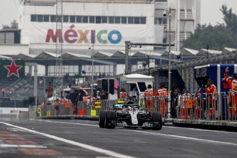 Motorsports: FIA Formula One World Championship WM Weltmeisterschaft 2018, Grand Prix of Mexico, 44 Lewis Hamilton (GBR, Mercedes AMG Petronas Motorsport), Mexico-City Mexico