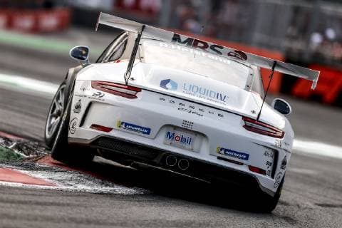 Motorsports: Porsche Mobil 1 Supercup, Mexico 2018, 16 Richard Heistand (USA, MRS GT-Racing) Mexico-City Mexico