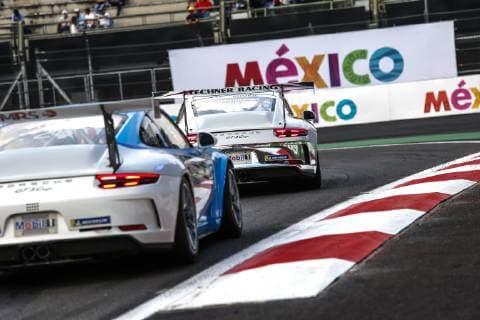 Motorsports: Porsche Mobil 1 Supercup, Mexico 2018, 29 Philip Hamprecht (D, Lechner Racing Middle East) Mexico-City Mexico