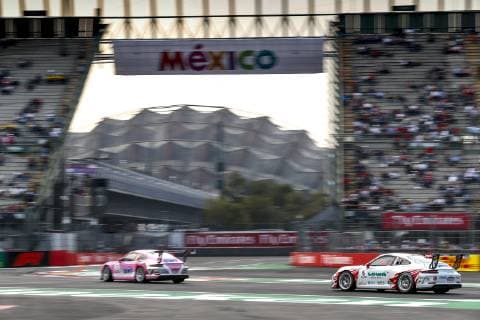 Motorsports: Porsche Mobil 1 Supercup, Mexico 2018, 5 Jaap van Lagen (NL, FACH AUTO TECH) Mexico-City Mexico