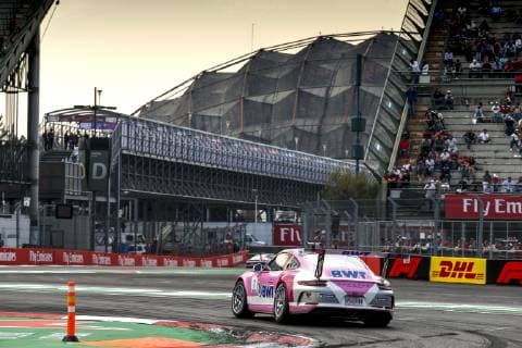 Motorsports: Porsche Mobil 1 Supercup, Mexico 2018, 1 Michael Ammermüller (D, BWT Lechner Racing) Mexico-City Mexico