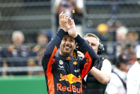 Motorsports: FIA Formula One World Championship WM Weltmeisterschaft 2018, Grand Prix of Mexico, 3 Daniel Ricciardo (AUS, Aston Martin Red Bull Racing), Mexico-City Mexico