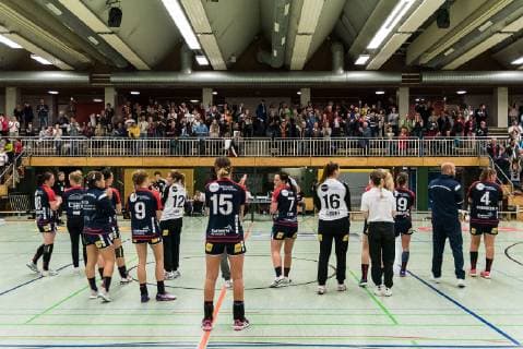 Herrenberger Kickoffs vs Füchse Berlin Handball 2 Bundesliga Women HBF season 18 19 27 10 2018 SG H2Ku Herrenberg Kuties vs Fuechse Berlin Handball 2 Bundesliga Women HBF season 18 19 27 10 2018 Herrenberg Copyright: xEIBNER WolfgangxFrankx EP_WFK