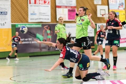 Bundesliga Women HBF season 18 19 27 10 2018 SG H2Ku Herrenberg Kuties vs Fuechse Berlin Handball 2 Bundesliga Women HBF season 18 19 27 10 2018 Herrenberg Copyright: xEIBNER WolfgangxFrankx EP_WFK