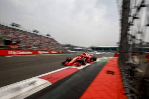 Motorsports: FIA Formula One World Championship WM Weltmeisterschaft 2018, Grand Prix of Mexico, 7 Kimi Raikkonen (FIN, Scuderia Ferrari), Mexico-City Mexico