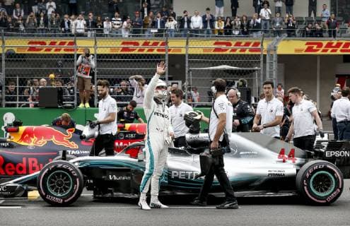 Motorsports: FIA Formula One World Championship WM Weltmeisterschaft 2018, Grand Prix of Mexico, 44 Lewis Hamilton (GBR, Mercedes AMG Petronas Motorsport), Mexico-City Mexico