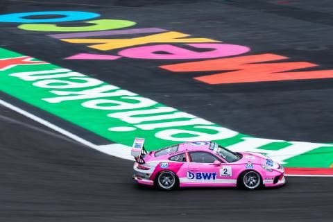 Motorsports: Porsche Mobil 1 Supercup, Mexico 2018, 2 Thomas Preining (A, BWT Lechner Racing) Mexico-City Mexico