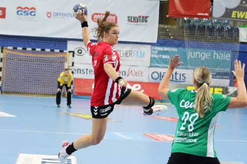 Tessa van Zijl HSG Blomberg Lippe GER VfL Oldenburg HSG Blomberg Lippe Handball Women 28 10 2018 Oldenburg Copyright: xEibner-Pressefoto Reckenx EP_RECKEN