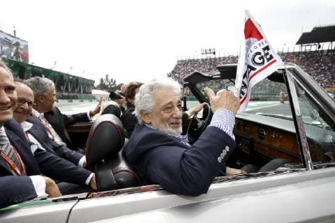 Motorsports: FIA Formula One World Championship WM Weltmeisterschaft 2018, Grand Prix of Mexico, Placido Domingo Mexico-City Mexico